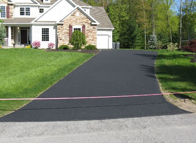 Finished paving project